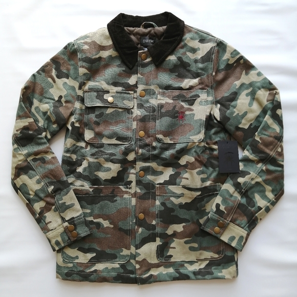 Deathworld Camo Jacket Small NWT - Picture 4 of 16